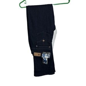 royal blue look womens dark wash blue jeans size 5X35 boot cut